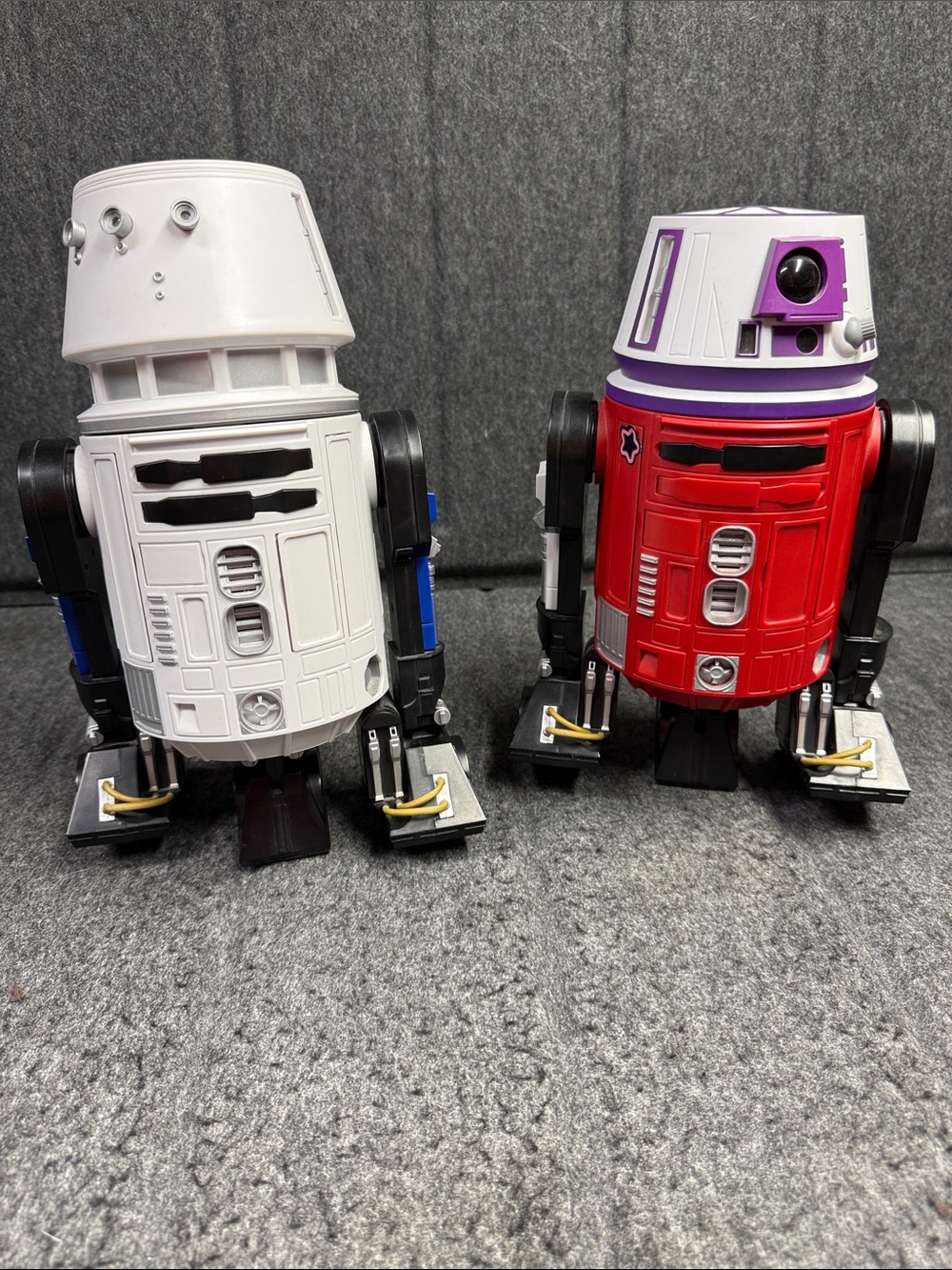 Star Wars Astromech Droid Duo - White and Red with Purple Accent